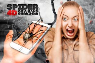 4D spider on a hand simulator截图1