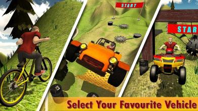 Guts glory 3d  obstacles course & Happy on wheels截图4