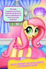 Mommy and Newborn Fluttershy Checkup and Care截图4