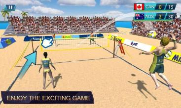 Volleyball Exercise  Beach Volleyball Game截图1