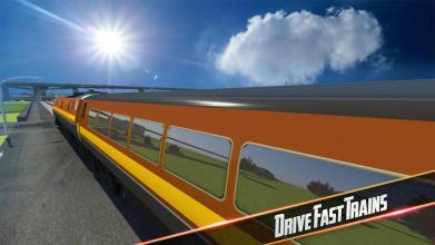 Train Driving Sim  Train Games截图1