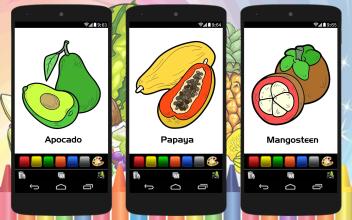 Fruits and Vegetables Coloring Pages截图5