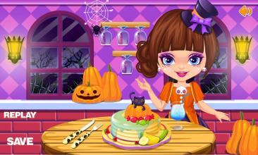 Halloween spooky pancakes截图1