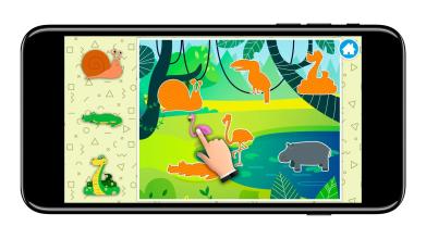 Kids Puzzle Funny Animals截图5