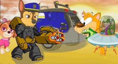 Paw Runner Rescue skye Patrol截图1