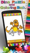 Dinosaur Coloring Book & Puzzle截图1