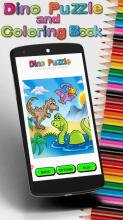 Dinosaur Coloring Book & Puzzle截图4