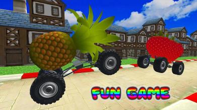 Fruit and Vegetable Smash Cars Kids Learning Game截图1