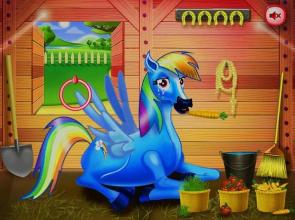 Rainbow Dash game the New Born Baby截图3