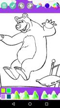 The bear Coloring Book截图1