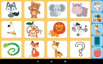 Farm animals for toddlers Baby cards Fruits Vegeta截图4