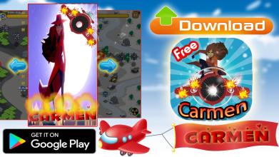 Carmen game plane in sandiego with costume截图2