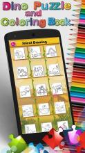 Dinosaur Coloring Book & Puzzle截图5