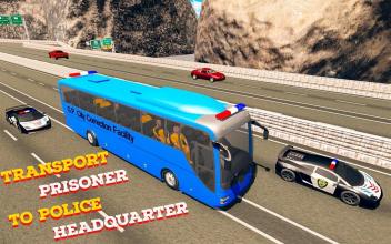 Police City Coach Bus Simulator 2019截图3