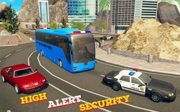 Police City Coach Bus Simulator 2019截图5