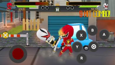 Superheroes Fighting Games Street Battle截图2