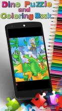 Dinosaur Coloring Book & Puzzle截图3