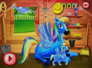 Rainbow Dash game the New Born Baby截图4