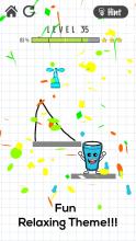 Happy Blue Glass Draw The Line截图2