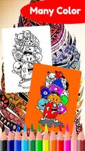 Adults Coloring Book  Mandala and Doodle截图2