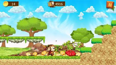 Run Monkey New Adventure Games with Banana截图1