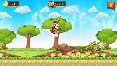 Run Monkey New Adventure Games with Banana截图5