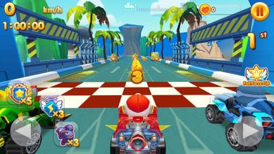 Robot Car Transformer Racing Track截图3