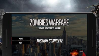 Zombies Warfare Survival截图2