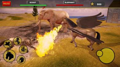 Flying Horse Simulator  New Unicorn Pegasus Sim截图3