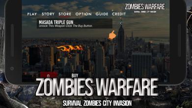 Zombies Warfare Survival截图1