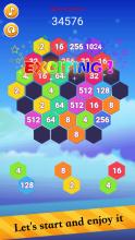 2048 Hex Puzzle截图1