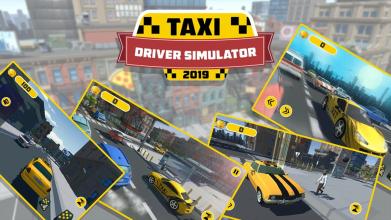 New York Taxi Simulator 2019  Driving Games截图1