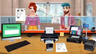 Virtual Cashier & Bank Manager City Job Simulator截图5