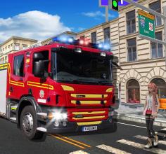 NY City Firefighter Driving Simulator 2019截图1