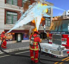 NY City Firefighter Driving Simulator 2019截图2