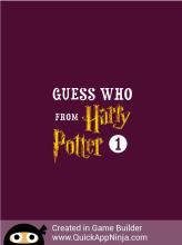 Guess who from Harry Potter截图3