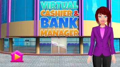 Virtual Cashier & Bank Manager City Job Simulator截图1