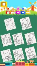 Toddlers coloring book  painting game for baby截图3