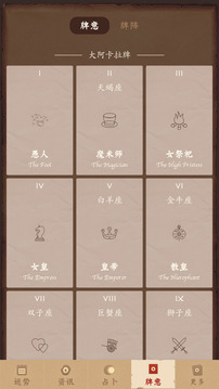 塔羅牌占卜截圖