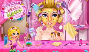 Princess And Friends Makeup Game截图5