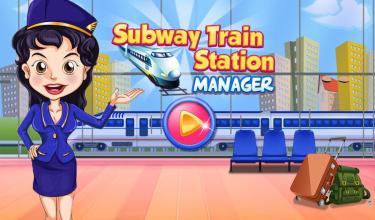 Subway Train Manager  Cashier Game for Kids截图5