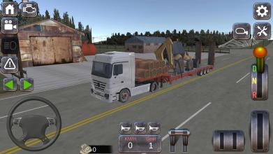 Realistic Truck Simulator Game截图1