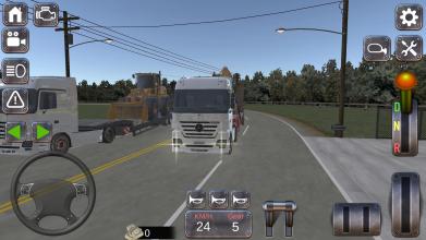 Realistic Truck Simulator Game截图5