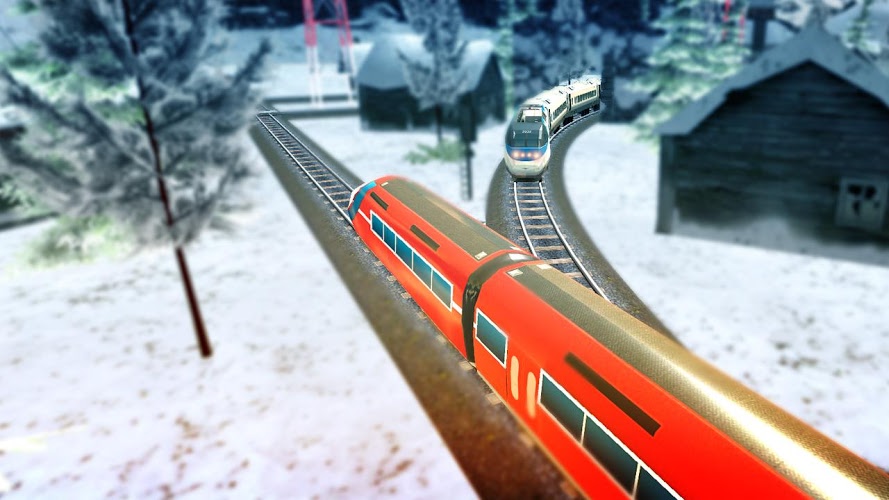 Euro Train Racing 3D截图5