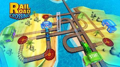 Railroad Crossing Train Games截图5