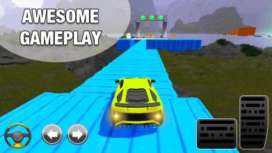 Crazy Impossible Tracks  Ultimate Car Driving截图3