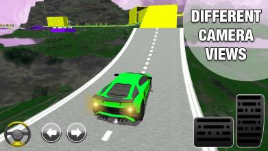 Crazy Impossible Tracks  Ultimate Car Driving截图2