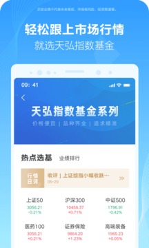 天弘基金截圖