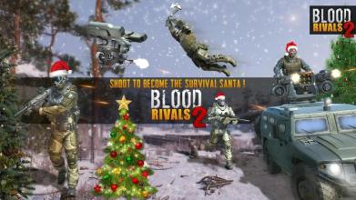 Blood Rivals 2: Christmas Special Survival Shooter截图2