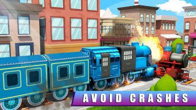 Railroad Crossing Train Games截图4